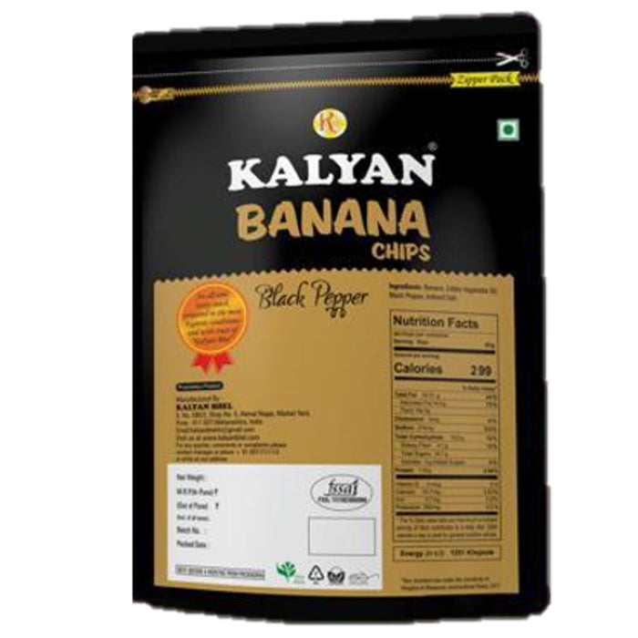 Kalyan: Black Pepper Banana Chips - clearance sale