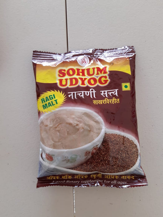 Sohum Ragi Malt Sugar free: पौष्टिक नाचणीचे सत्व 200 gms