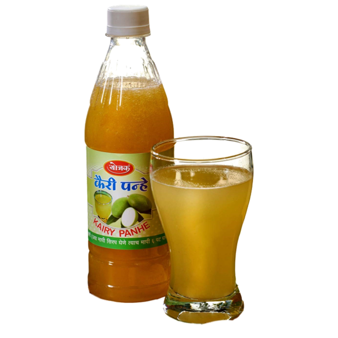 Yojak: Raw Mango Syrup कैरीचे पन्हे 500 ml..