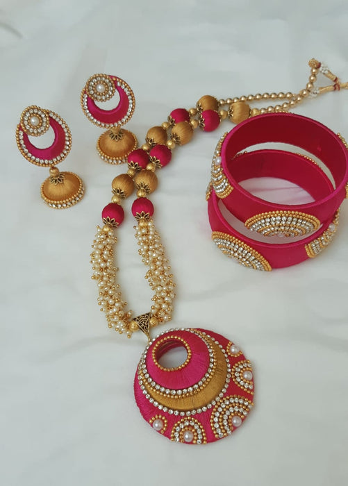 Necklace Bangles & Earrings set