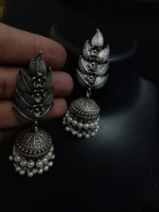 Earrings (Jumki) German Silver